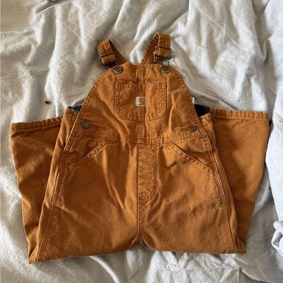 Carhartt Other - Carhartt Toddler Flannel Lined Overalls